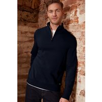 Mock T Shirt Quarter Zip Sweatshirt