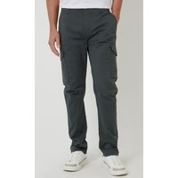 Drill Cotton Cargo Trousers Stretch 36R