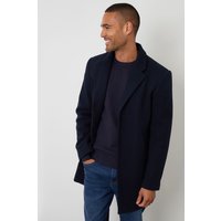 Faux Wool Overcoat