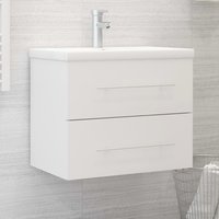 Berkfield Home Sink Cabinet White 60x38.5x48 cm Engineered Wood