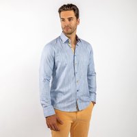 Luxury Knitted Classic Jacquard Shirt Bright