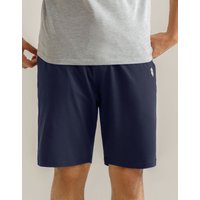Brian Oak London Men's Jersey Comfort Stretch Shorts - Navy | Size: XL