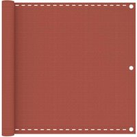 Berkfield Home Balcony Screen Terracotta 90x600 cm HDPE in Brown