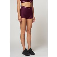TLC Sport Women's St Tropez Mini Shorts in Burgundy | Size: Small