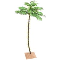 Berkfield Home LED Palm Tree Warm White 96 LEDs 180 cm