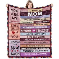 Leaper Personal Love Letter Fleece Blanket in Dark Red | Size: Small Single