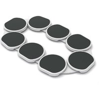 Obasyhig Lazy Revolution Rotating Dining Tray in Black