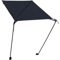Leaper Black Outdoor Camping Folding Moon Chair Awning