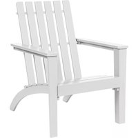 Solid Acacia Wood Adirondack Chair Outdoor Patio Chair Lawn Chair