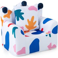 Sofa Chair Foam Filled Armchair Upholstered Couch Padded Pillow