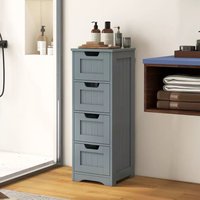 Bathroom Storage Cabinet Freestanding Storage Organizer Side Table