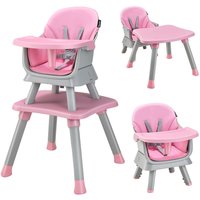 6 1 High Chair Feeding Chair Stool Removable Tray & Cushion