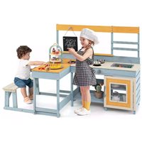 Wooden Mud Kitchen Picnic Table Play Kitchen