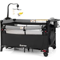 5 1 Bassinet Bedside Sleeper Portable Pack & Play