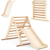 Climbing Triangle Set Foldable Wooden Climbing Triangle Ladder Ramp