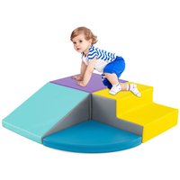 Climb & Crawl Foam Block Play Set 4 Piece Soft Toy Set
