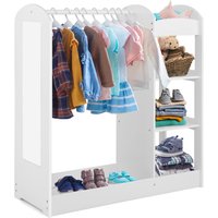 Closet Toddlers Costume Toy Organizer Mirror & Cloth Hanger