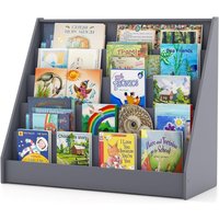 5 Tier Bookshelf Bookcase Magazine Storage Display Rack
