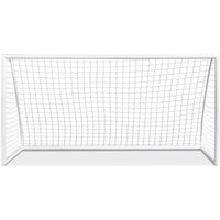 All Weather Football Goal PVC Frame High Strength Netting