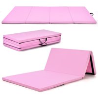 Folding Gymnastics Mat Exercise Mat PU Covered Tumbling Mat
