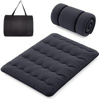 Queen Floor Mattress Roll up Mattress Pad Tatami Mat Carry Bag