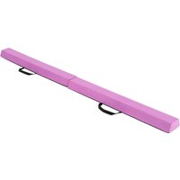 210 CM Balance Beam Folding Gymnastic Training Beam Suede Cover