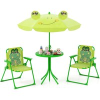 Picnic Table & Chair Set Collapsible Activity Table Frog Bright