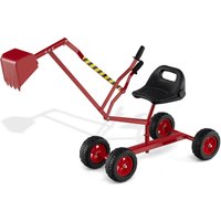 Gymax Sand Digger Sandbox Toy Digger Construction Excavator in Red