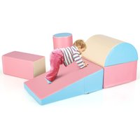 5 Pcs Climb&Crawl Activity Playset Soft Foam Block Activity Play