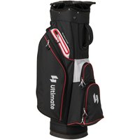 Costway Golf Cart Bag Lightweight Golf Bag w/14-Way Divider Top in Black