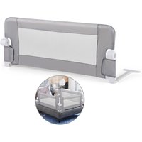 Foldable Bed Rail Safety Guard w Removable Cover