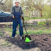 1500W Electric Tiller Garden Soil Cultivator Rotavator