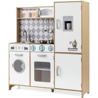 Pretend Play Kitchen Wooden Toy Set Kitchen Accessory Playset