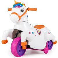 12V Unicorn Ride on Toy Ride on Pony Motorcycle Training