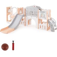 10 1 Swing & Slide Set Slide & Climber Playset