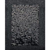 Denim Patches Sequins Iron on 20 x 15cm & x 15 cm