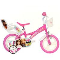 Dino Bikes Barbie 12" Bicycle in Pink
