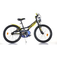 Dino Bikes Batman 20" Bike - Black/Yellow in Black