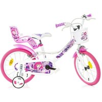 Dino Bikes Fairy 16" Kids Bike - White