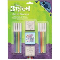 Multiprint Disney Stitch Set of Two Stamps, Multi