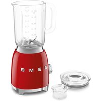 Smeg Jug Blender- Retro, 4 Speeds, 1.5L, 800W, Red, BLF03RDUK in Red