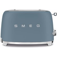 Smeg 50' Style 2 Slice Toaster Matte in Blue