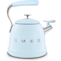 Smeg Whistling Kettle for Hobs, Stainless Steel, 2.3 liters, Pastel Blue | Size: A