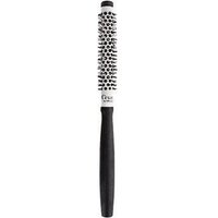 Tek Ceramik Antibacteric Round Hair Brush - Black/White 13mm
