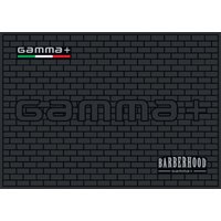 Gamma+ Men's Professional Barber Tools Mat/Station Organiser in Black