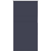 Berkfield Home Roller Blind Blackout Marine 75x130 cm Fabric Width 70.7 cm Polyester in Blue