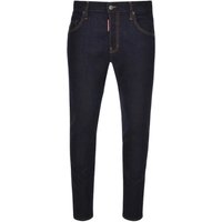 Skater Jean Italian Address Logo Navy Blue Wash Jeans 32S