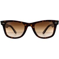 Ray-Ban Rectangle Havana Brown Gradient Sunglasses