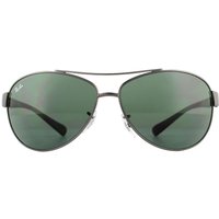 Aviator Gunmetal Sunglasses Grey
