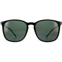 Ray-Ban Men's Square Black Green RB4387 Sunglasses